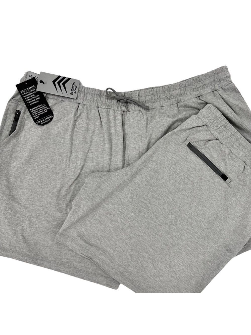 🎩🗝️ NWT 
 $60 Men’s Solaris Active XXL Reflective Shorts Elite Series
